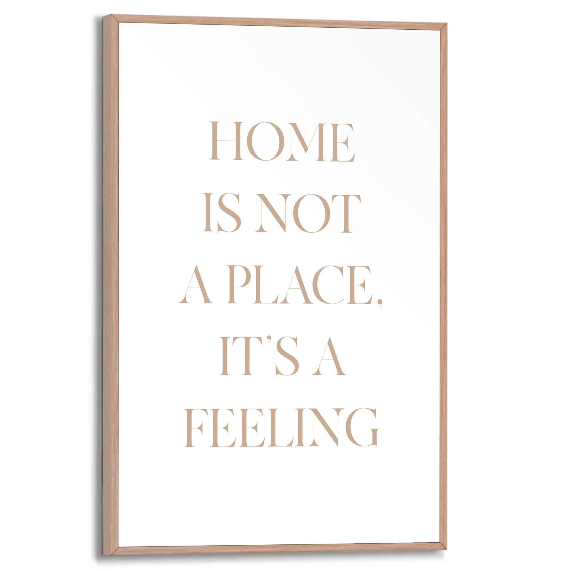Reinders! Poster Feeling Home | Gold