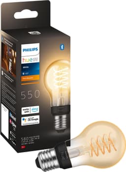 Philips Hue LED-Filament White Standard A60 | Holztöne