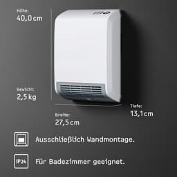 Stiebel Eltron Badschnellheizer CK 20 trend LCD | Weiß