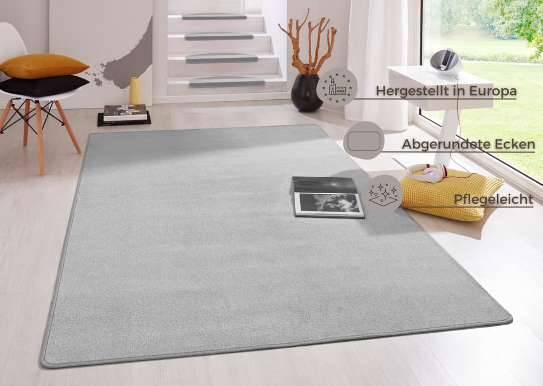 HANSE Home Teppich Fancy | Grau