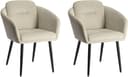 LeGer Home by Lena Gercke Esszimmerstuhl Fleur | Beige
