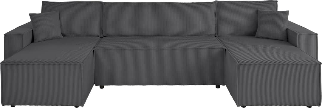 OTTO home Wohnlandschaft CASSI L-Form, 311cm | Grau
