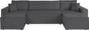 OTTO home Wohnlandschaft CASSI L-Form, 311cm | Grau 2