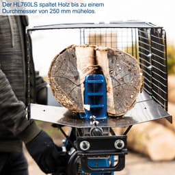 Scheppach Holzspalter HL760L | Blau