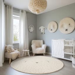 merinos Teppich Eclipse kids | Beige