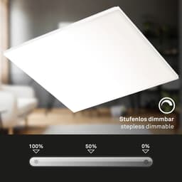 Briloner Leuchten LED Panel | Weiß