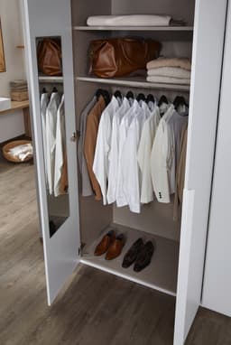 rauch PURISMA Drehtürenschrank | Weiß