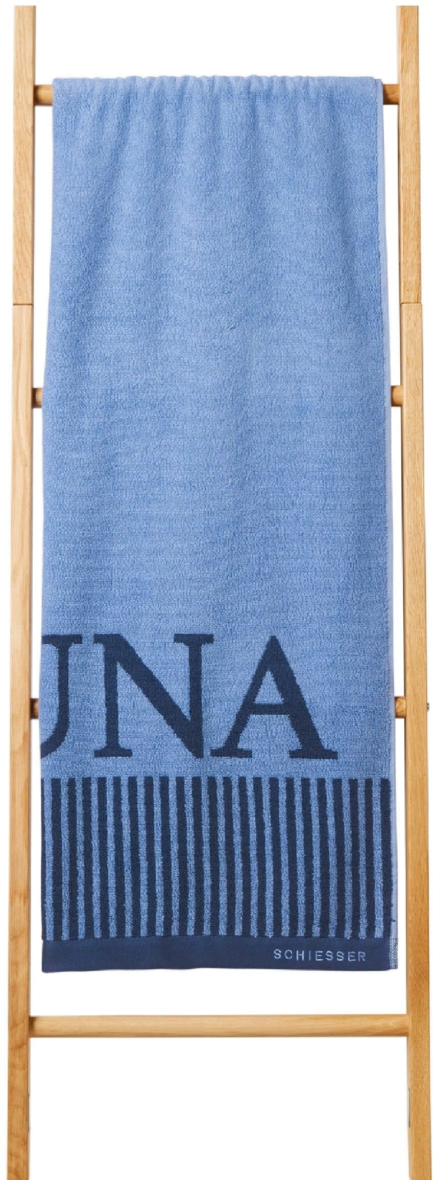 Schiesser Saunatuch Rom | Blau