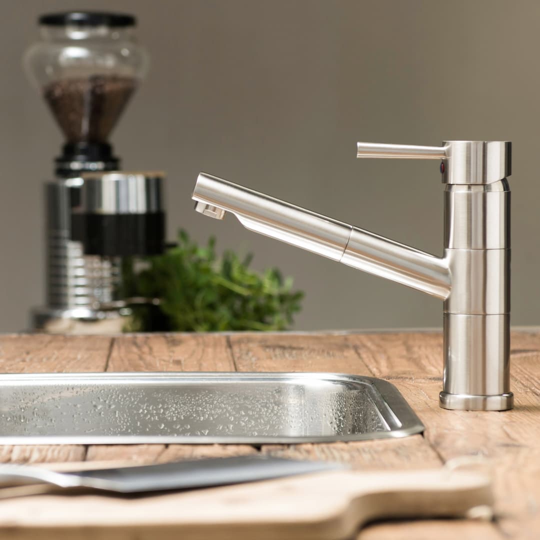 Schütte Spültischarmatur UNICORN | Silber