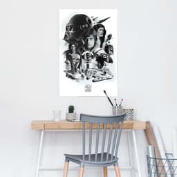 Reinders! Poster Star Wars 40 Jahre | Mehrfarbig