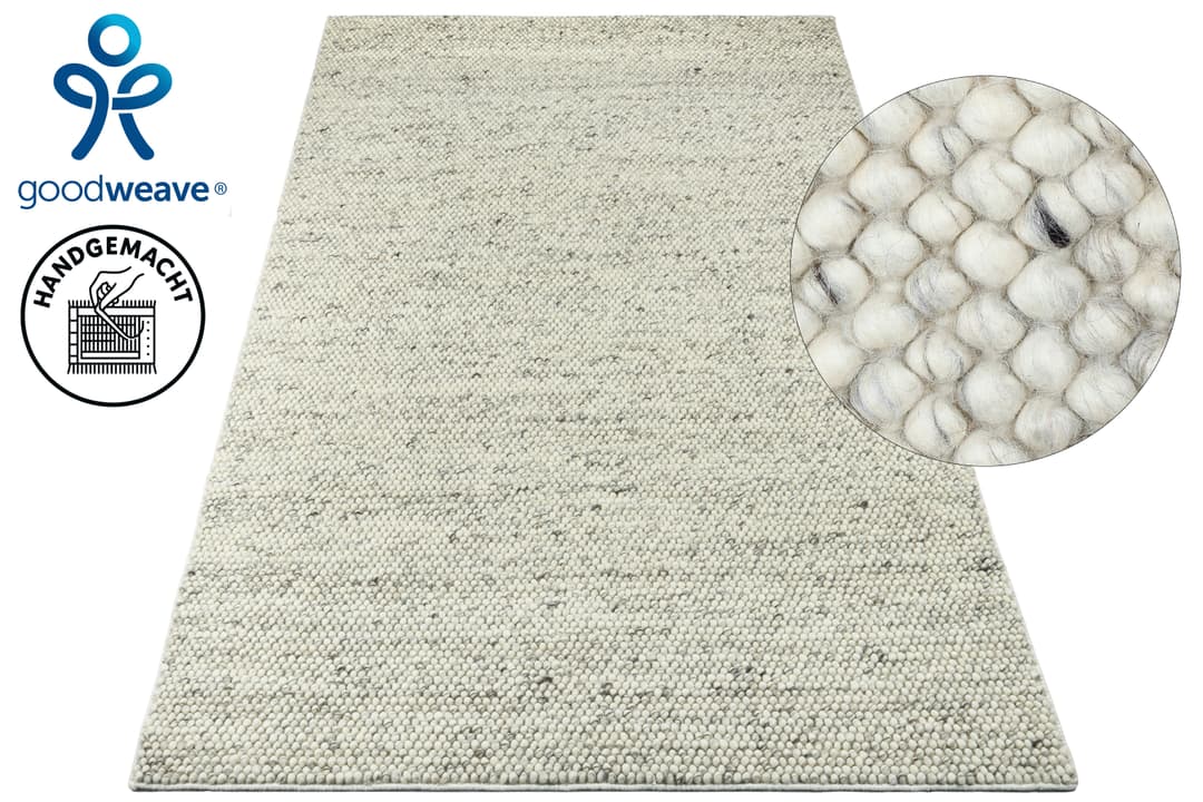 OTTO home Wollteppich Wolly | Grau
