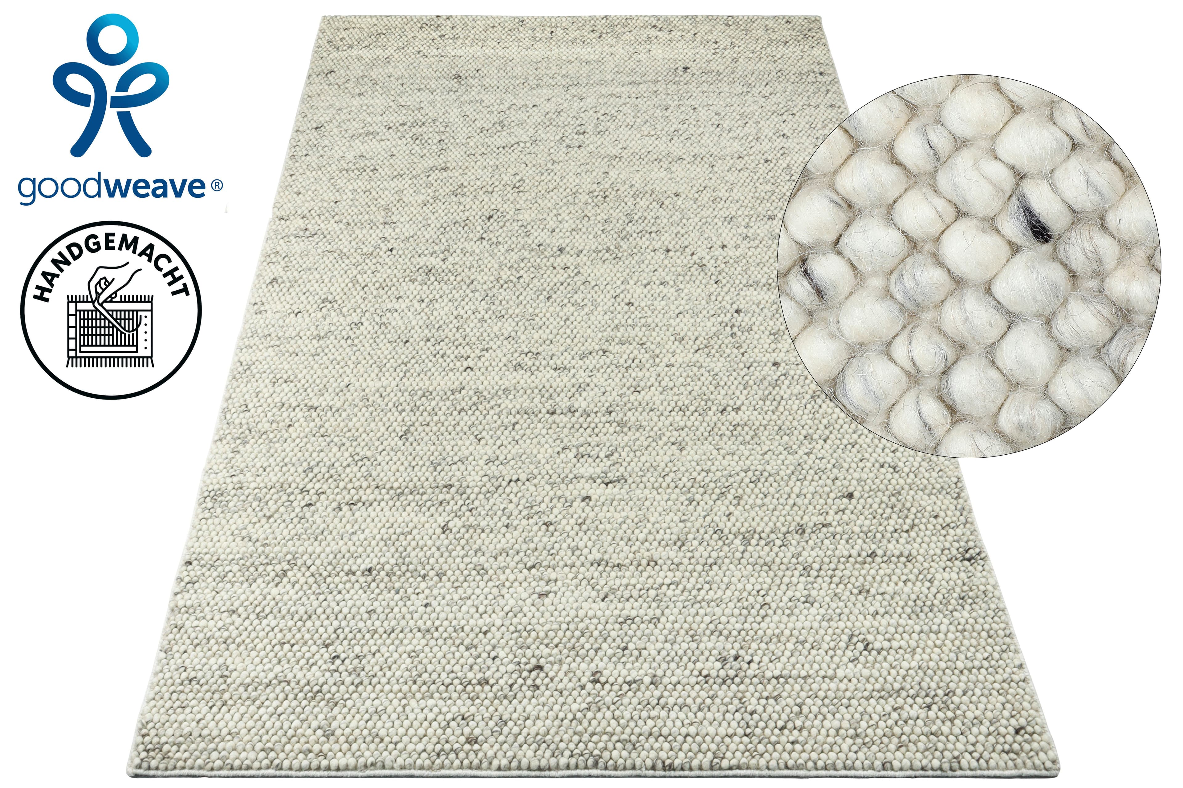 OTTO home Wollteppich Wolly | Grau