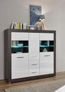 Home affaire Highboard Etero | Weiß 2