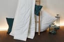 Centa-Star Microfaserbettdecke Sport Line | Weiß 3