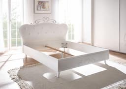 Home affaire Polsterbett Tivoli | Weiß