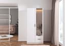 rauch Kleiderschrank LAGOA | Weiß 3