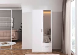 rauch Kleiderschrank LAGOA | Weiß