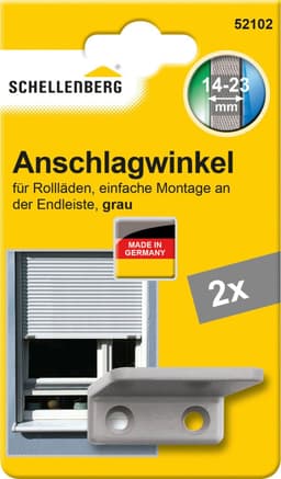 SCHELLENBERG Rollladen-Anschlagstopper | Grau