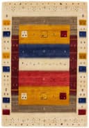 carpetfine Wollteppich Gabbeh Soni | Mehrfarbig