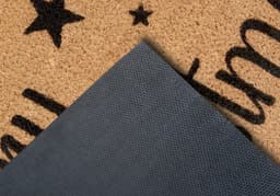HANSE Home Fußmatte Christmas Stars | Holztöne