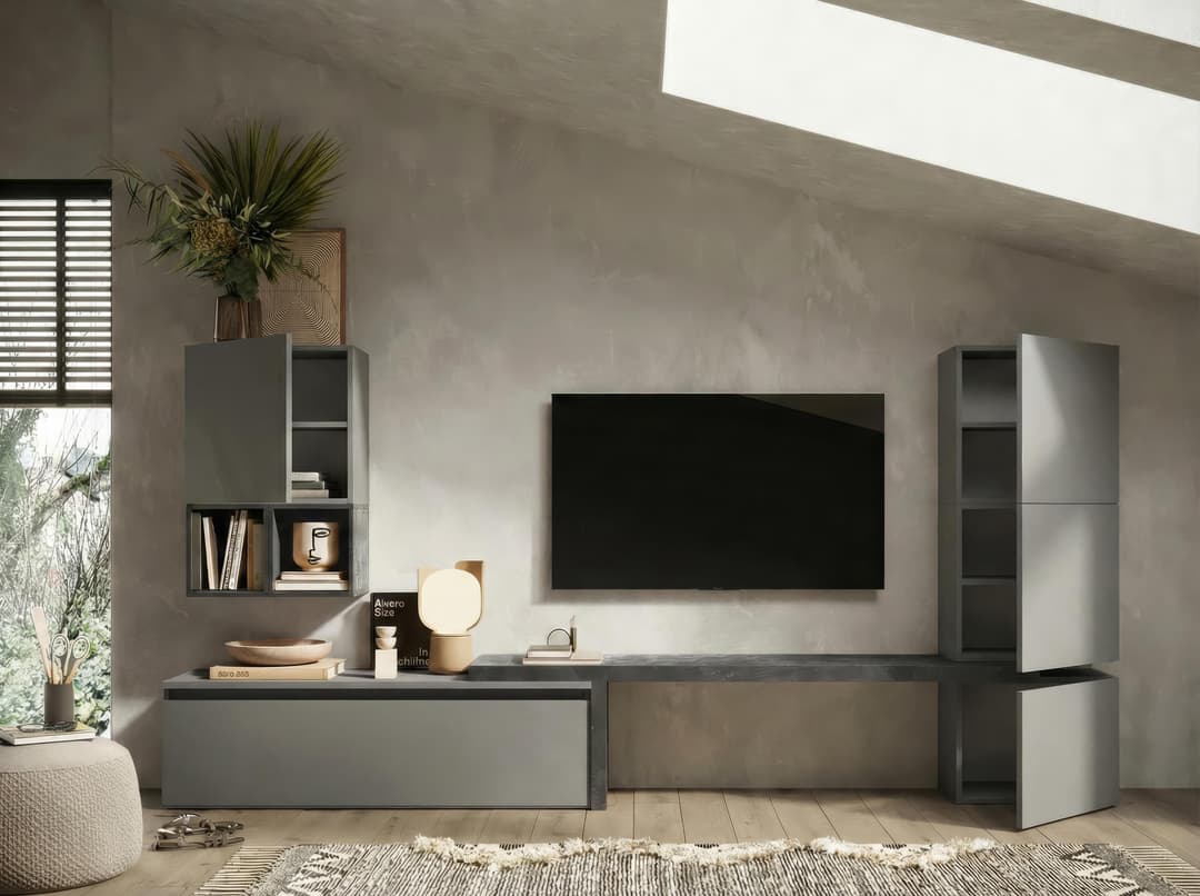 Home affaire Wohnwand Infinity | Grau