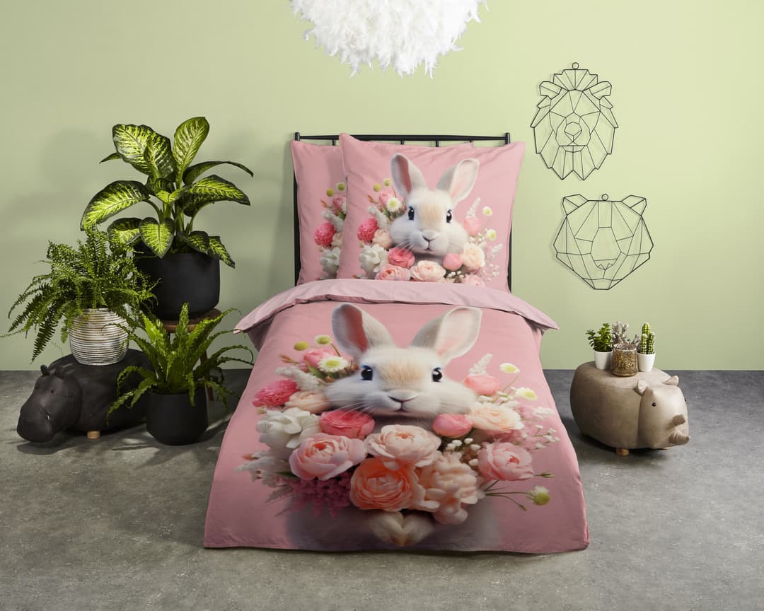 PURE luxury collection Kinderbettwäsche Cathy | Rosa