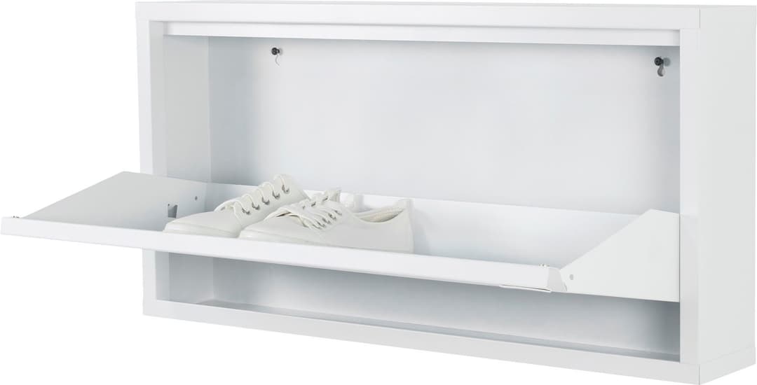 Spinder Design Schuhschrank Billi Metall | Weiß