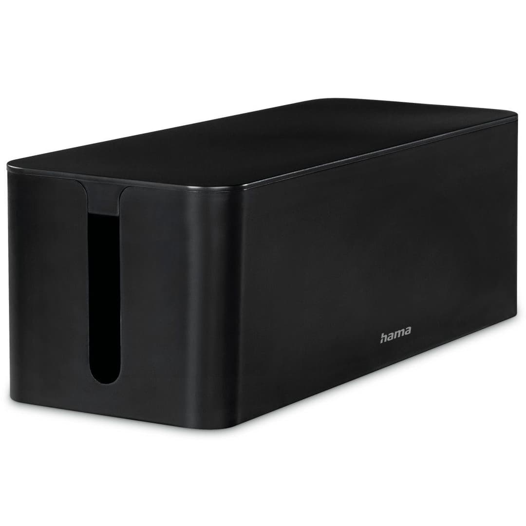 Hama Kabelbox Maxi | Schwarz