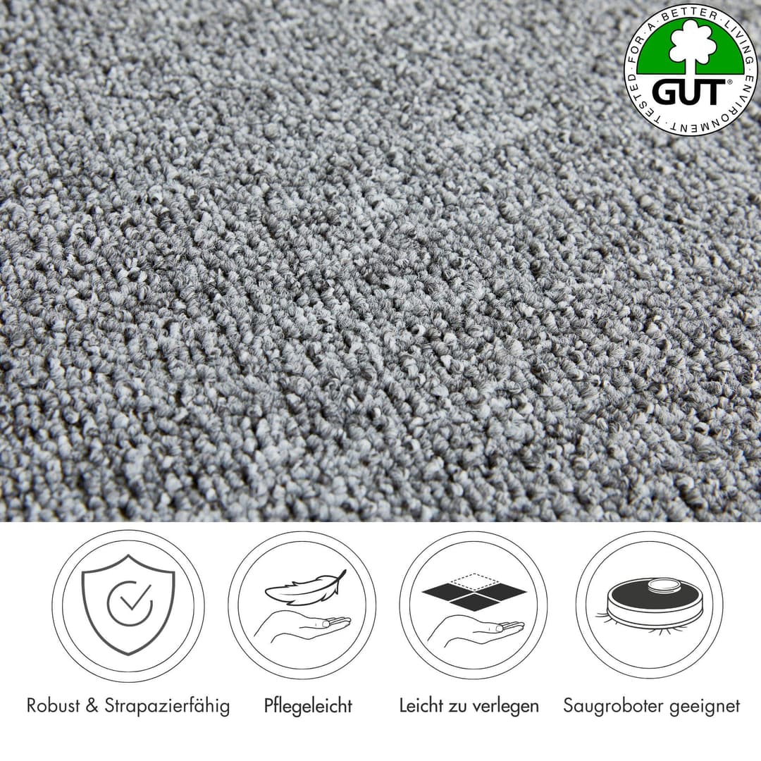 Andiamo Teppichboden Luton | Grau