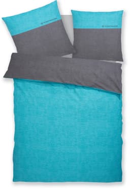 TOM TAILOR HOME Henry Biber Bettwäsche | Türkis