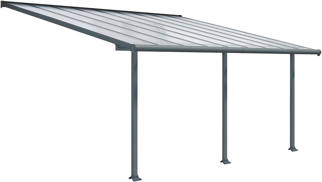 Palram - Canopia Terrassendach Olympia 3x5.4 | Grau