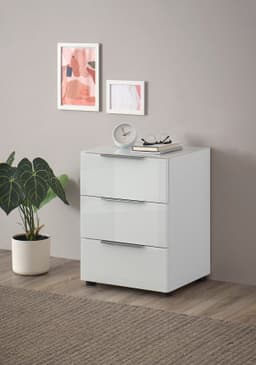 HBZ Kommode Santorin Nachtkonsole | Weiß