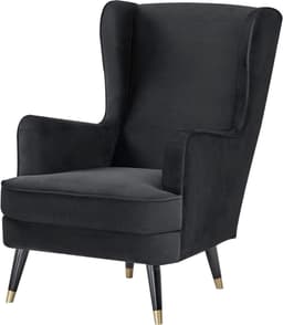 Home affaire Ohrensessel ZILLER | Schwarz