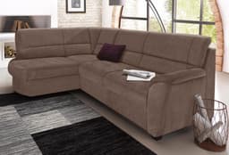sit&more Ecksofa Pandora L-Form | Braun