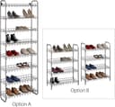 Metaltex Schuhregal Shoe | Silber 3