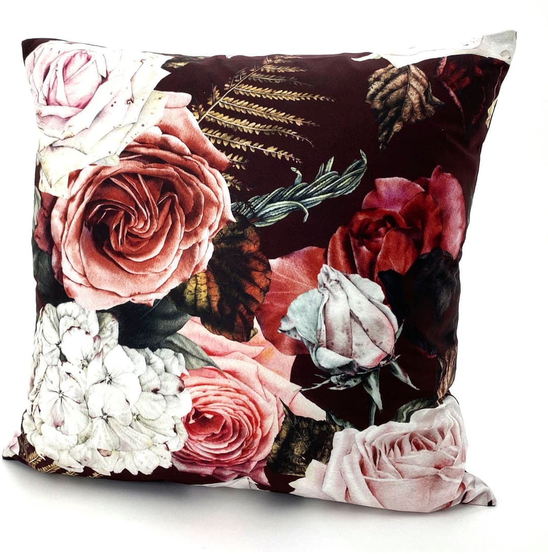 Weckbrodt Dekokissen Rosen | Mehrfarbig