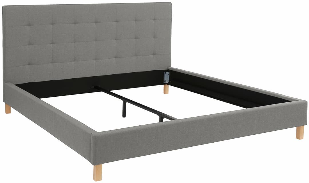 Home affaire Polsterbett Pellworm | Grau