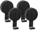 WENKO Wandhaken Static-Loc® Plus Pavia | Schwarz