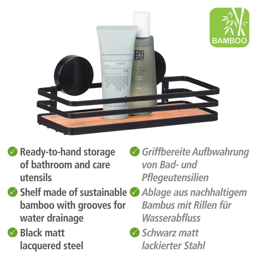 Wenko Badregal Alba | Schwarz