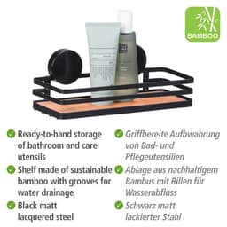 Wenko Badregal Alba | Schwarz