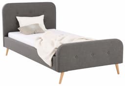 Home affaire Polsterbett Amrum | Grau