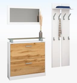 borchardt Möbel Garderoben-Set Finn | Holztöne