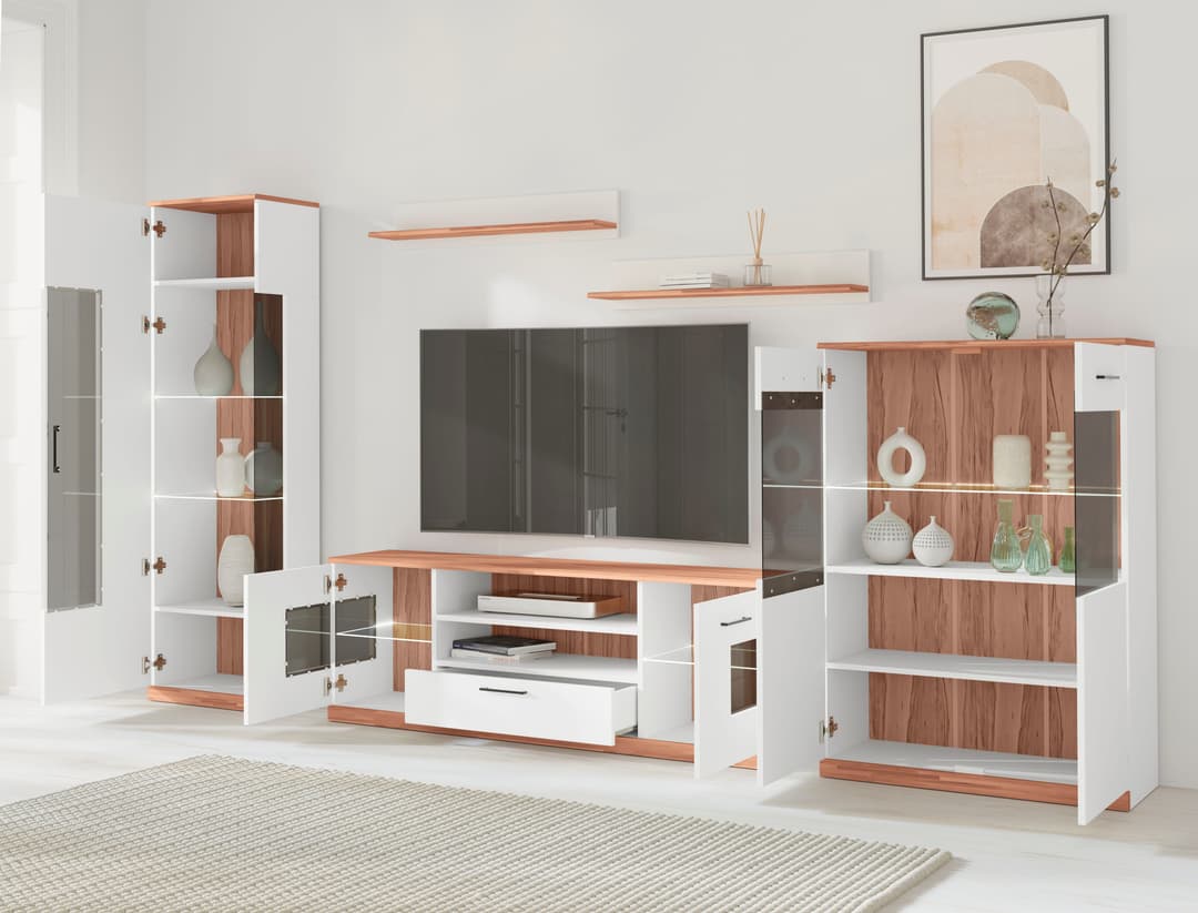 OTTO home Wohnwand Ribe Set-5 St. | Weiß
