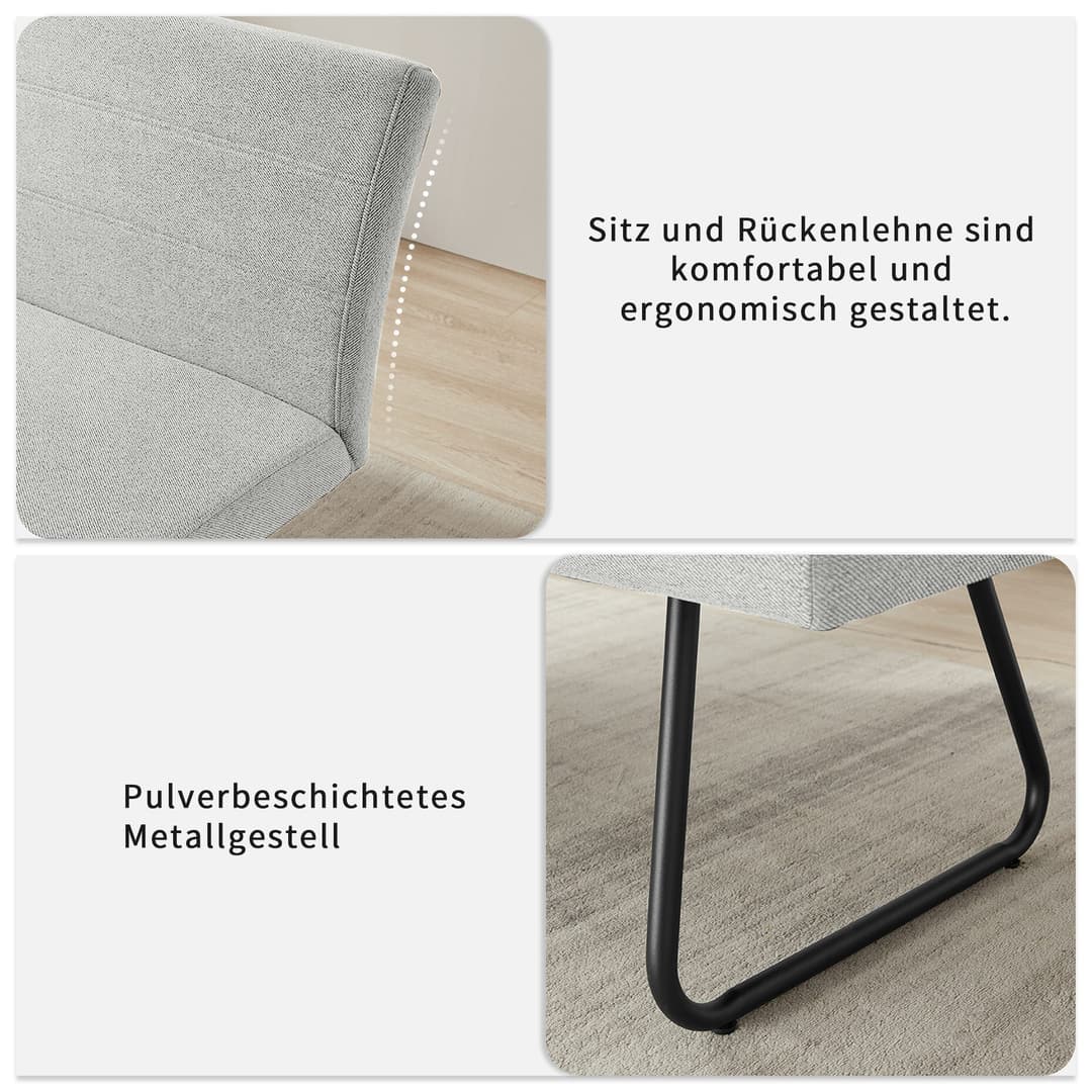 OTTO home Eckbank Blee | Grau