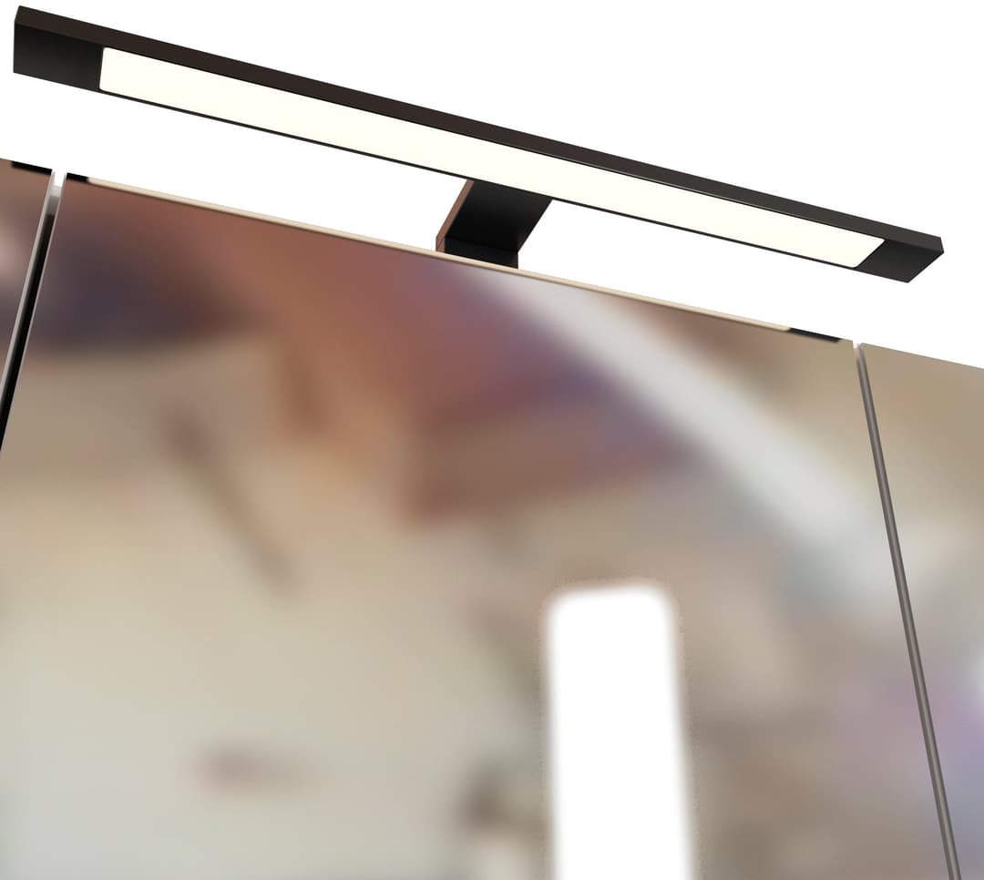 welltime Spiegelschrank Luena | Weiß