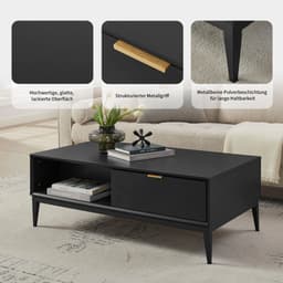 OTTO home Couchtisch Lavisha | Schwarz