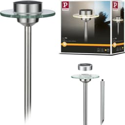 Paulmann Solarspieß Ufo | Silber
