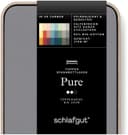 Schlafgut Spannbettlaken PURE TOPPER | Grau 5