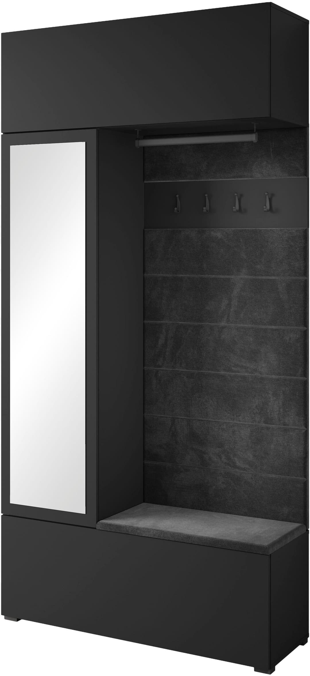 Home affaire Garderoben-Set TEJO | Schwarz