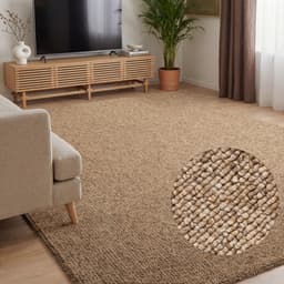 ELLE DECORATION Teppich Rocco | Beige